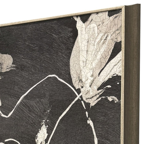 Neutral Flora I Gold Framed Wall Art