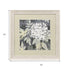 My Garden I Distressed White Framed Wall Art