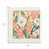 Set Of Two Gleeful Garden Silver Framed Wall Art