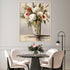 Bountiful Distressed White Floater Frame Wall Art