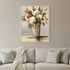 Bountiful Distressed White Floater Frame Wall Art