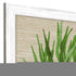 Set Of Two Palm Isle II Distressed White Framed Wall Art