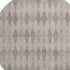 9' X 12' Beige And Gray Geometric Washable Area Rug With UV Protection