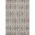 9' X 12' Beige And Gray Geometric Washable Area Rug With UV Protection