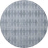 9' X 12' Denim Blue And Ivory Geometric Washable Area Rug With UV Protection