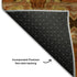 9' X 12' Rust Copper And Gold Floral Medallion Washable Area Rug With UV Protection
