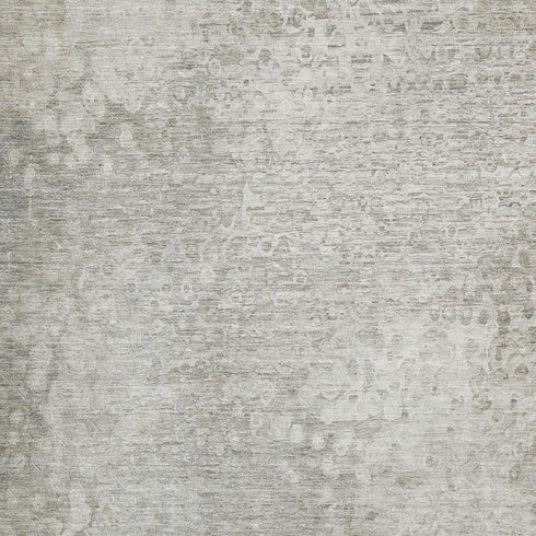 8' X 10' Beige And Ivory Abstract Washable Area Rug With UV Protection