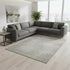 8' X 10' Beige And Ivory Abstract Washable Area Rug With UV Protection