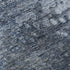 5' X 8' Blue And Ivory Abstract Washable Area Rug With UV Protection
