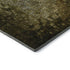 5' X 8' Brown And Ivory Abstract Washable Area Rug With UV Protection