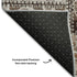 9' X 12' Beige And Ivory Patchwork Distressed Washable Area Rug With UV Protection