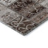 9' X 12' Beige And Ivory Patchwork Distressed Washable Area Rug With UV Protection