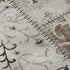 9' X 12' Beige And Ivory Patchwork Distressed Washable Area Rug With UV Protection