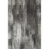 5' X 8' Gray And Ivory Abstract Washable Area Rug With UV Protection
