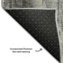 5' X 8' Gray And Ivory Abstract Washable Area Rug With UV Protection