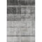 5' X 8' Gray And Ivory Abstract Washable Area Rug With UV Protection