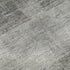 8' Gray And Ivory Abstract Washable Round Rug With UV Protection