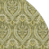 9' X 12' Green And Ivory Floral Washable Area Rug With UV Protection