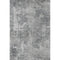 5' X 8' Gray And Ivory Abstract Washable Area Rug With UV Protection