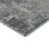 5' X 8' Gray And Ivory Abstract Washable Area Rug With UV Protection