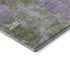 8' X 10' Green And Ivory Abstract Washable Area Rug With UV Protection