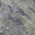 8' Purple And Ivory Abstract Washable Round Rug With UV Protection