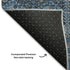 9' X 12' Blue And Ivory Tribal Washable Area Rug With UV Protection