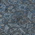 9' X 12' Blue And Ivory Tribal Washable Area Rug With UV Protection