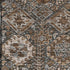 9' X 12' Chocolate And Gray Tribal Washable Area Rug With UV Protection