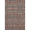 9' X 12' Red Gold And Gray Tribal Washable Area Rug With UV Protection