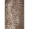 9' X 12' Chocolate And Beige Ikat Washable Area Rug With UV Protection