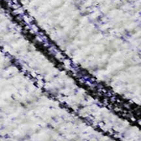 9' X 12' Purple And Ivory Abstract Washable Area Rug With UV Protection