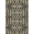 9' X 12' Black And Beige Moroccan Washable Area Rug With UV Protection