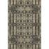 9' X 12' Black And Beige Moroccan Washable Area Rug With UV Protection
