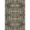 9' X 12' Black And Beige Moroccan Washable Area Rug With UV Protection