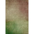 9' X 12' Blush And Green Ombre Washable Area Rug With UV Protection