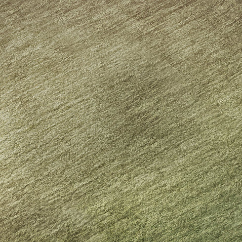 9' X 12' Blush And Green Ombre Washable Area Rug With UV Protection