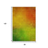 8' X 10' Terra Cotta And Green Ombre Washable Area Rug With UV Protection