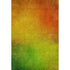 8' X 10' Terra Cotta And Green Ombre Washable Area Rug With UV Protection