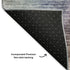 8' X 10' Beige Purple And Blue Ombre Washable Area Rug With UV Protection