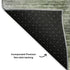 8' X 10' Green Ivory And Gray Ombre Washable Area Rug With UV Protection