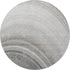 8' Gray Ivory And Beige Ombre Washable Round Rug With UV Protection