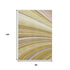 8' X 10' Beige Blue And Ivory Abstract Washable Area Rug With UV Protection