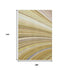 9' X 12' Beige Blue And Ivory Abstract Washable Area Rug With UV Protection