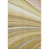 9' X 12' Beige Blue And Ivory Abstract Washable Area Rug With UV Protection