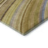 9' X 12' Beige Blue And Ivory Abstract Washable Area Rug With UV Protection