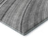 5' X 8' Gray And Ivory Abstract Washable Area Rug With UV Protection