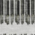 8' X 10' Gray And Ivory Striped Washable Area Rug With UV Protection