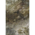5' X 8' Chocolate Gray And Charcoal Abstract Washable Area Rug With UV Protection