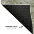5' X 8' Taupe Ivory And Gray Abstract Washable Area Rug With UV Protection
